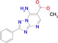 methyl 7-amino-2-phenyl[1,2,4]triazolo[1,5-a]pyrimidine-6-carboxylate