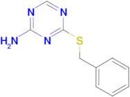 4-(benzylthio)-1,3,5-triazin-2-amine