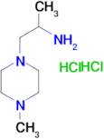 [1-methyl-2-(4-methylpiperazin-1-yl)ethyl]amine dihydrochloride