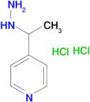 4-(1-hydrazinoethyl)pyridine dihydrochloride