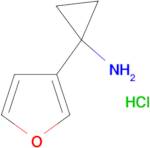 [1-(3-furyl)cyclopropyl]amine hydrochloride