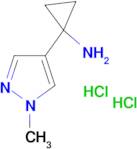 [1-(1-methyl-1H-pyrazol-4-yl)cyclopropyl]amine dihydrochloride