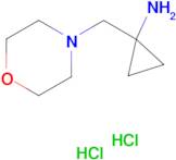 [1-(morpholin-4-ylmethyl)cyclopropyl]amine dihydrochloride