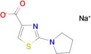 sodium 2-pyrrolidin-1-yl-1,3-thiazole-4-carboxylate