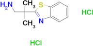 [2-(1,3-benzothiazol-2-yl)-2-methylpropyl]amine dihydrochloride