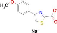 sodium 4-(4-methoxyphenyl)-1,3-thiazole-2-carboxylate