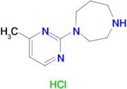 1-(4-methylpyrimidin-2-yl)-1,4-diazepane hydrochloride