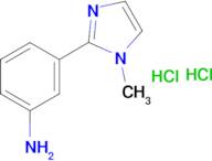 [3-(1-methyl-1H-imidazol-2-yl)phenyl]amine dihydrochloride