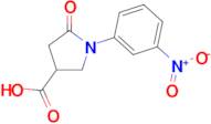 1-(3-nitrophenyl)-5-oxopyrrolidine-3-carboxylic acid