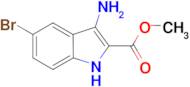 methyl 3-amino-5-bromo-1H-indole-2-carboxylate