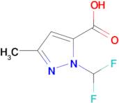 1-(Difluoromethyl)-3-methyl-1H-pyrazole-5-carboxylic acid