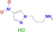 [3-(4-nitro-1H-pyrazol-1-yl)propyl]amine hydrochloride