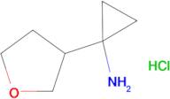 [1-(tetrahydrofuran-3-yl)cyclopropyl]amine hydrochloride