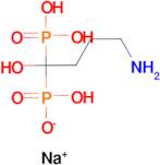 sodium hydrogen (4-amino-1-hydroxy-1-phosphonobutyl)phosphonate