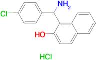 1-[Amino(4-chlorophenyl)methyl]-2-naphthol hydrochloride