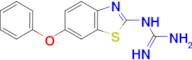 N-(6-phenoxy-1,3-benzothiazol-2-yl)guanidine