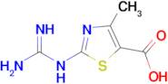 2-{[amino(imino)methyl]amino}-4-methyl-1,3-thiazole-5-carboxylic acid
