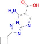 7-amino-2-cyclobutyl[1,2,4]triazolo[1,5-a]pyrimidine-6-carboxylic acid