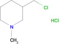 3-(chloromethyl)-1-methylpiperidine hydrochloride