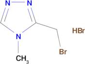 3-(bromomethyl)-4-methyl-4H-1,2,4-triazole hydrobromide