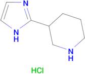 3-(1H-imidazol-2-yl)piperidine hydrochloride