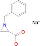 sodium 1-benzylaziridine-2-carboxylate