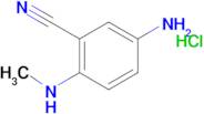 5-amino-2-(methylamino)benzonitrile hydrochloride