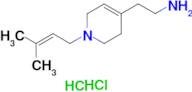 {2-[1-(3-methylbut-2-en-1-yl)-1,2,3,6-tetrahydropyridin-4-yl]ethyl}amine dihydrochloride