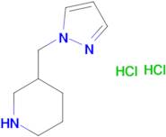 3-(1H-pyrazol-1-ylmethyl)piperidine dihydrochloride