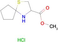 methyl 1-thia-4-azaspiro[4.4]nonane-3-carboxylate hydrochloride