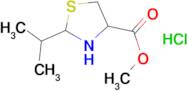 methyl 2-isopropyl-1,3-thiazolidine-4-carboxylate hydrochloride