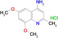 6,8-dimethoxy-2-methylquinolin-4-amine hydrochloride