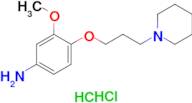 [3-methoxy-4-(3-piperidin-1-ylpropoxy)phenyl]amine dihydrochloride