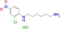 N-(2-chloro-4-nitrophenyl)hexane-1,6-diamine hydrochloride