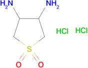 tetrahydrothiophene-3,4-diamine 1,1-dioxide dihydrochloride