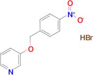 3-[(4-nitrobenzyl)oxy]pyridine hydrobromide