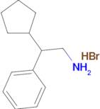 (2-Cyclopentyl-2-phenylethyl)amine hydrobromide