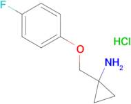 1-[(4-Fluorophenoxy)methyl]cyclopropanamine hydrochloride