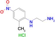 N-(2-methyl-4-nitrophenyl)ethane-1,2-diamine hydrochloride