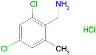 (2,4-dichloro-6-methylbenzyl)amine hydrochloride