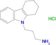 [3-(1,2,3,4-tetrahydro-9H-carbazol-9-yl)propyl]amine hydrochloride