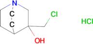 3-(chloromethyl)quinuclidin-3-ol hydrochloride