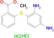 Methyl 2-[(2,4-diaminophenyl)thio]benzoate dihydrochloride