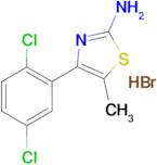 4-(2,5-dichlorophenyl)-5-methyl-1,3-thiazol-2-amine hydrobromide