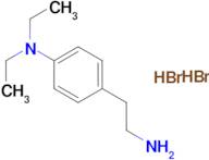 [4-(2-aminoethyl)phenyl]diethylamine dihydrobromide