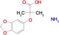 ammonium 2-(1,3-benzodioxol-5-yloxy)-2-methylpropanoate