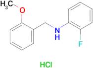 (2-fluorophenyl)(2-methoxybenzyl)amine hydrochloride