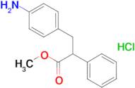 methyl 3-(4-aminophenyl)-2-phenylpropanoate hydrochloride