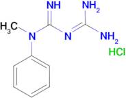 N'-(diaminomethylene)-N-methyl-N-phenylguanidine hydrochloride