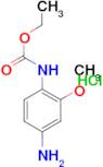 ethyl (4-amino-2-methoxyphenyl)carbamate hydrochloride